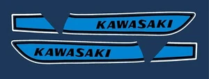 Kawasaki 250 S1C 1975 - Juego completo de calcomanías - Kawasaki 250 triple - Imagen 1 de 1