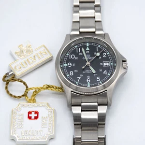 Orologio G U L V I N automatico in acciaio Swiss Made E.237 - Imagen 1 de 10