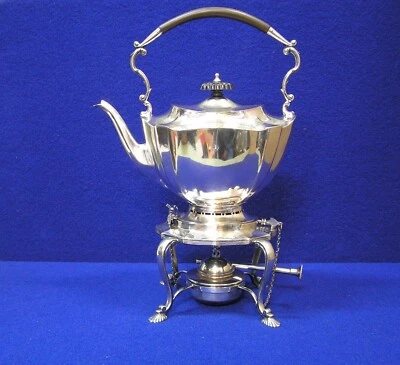 Tetera Sheffield 1900 vintage con sello de soporte por MAPPIN & WEBB Foto 1 de 4