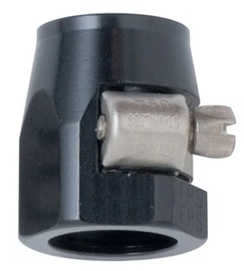 #16 EZ Clamp Hose End Black - Picture 1 of 1