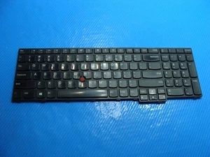 Teclado Lenovo ThinkPad E570 15.6" genuino EE. UU. 01AX120 SN20K93288 - Imagen 1 de 3