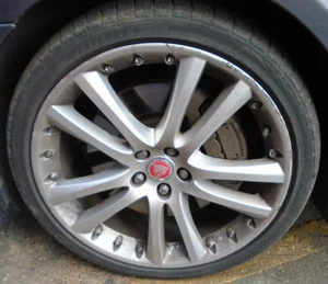 09 JAGUAR XF 3.0D 1X 20" SENTA ALLOY WHEEL & TYRE 07-15 BREAKING CAR - Picture 1 of 3