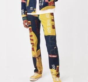 Levi's® 501 Original mit farbigem Aufdruck, W38/L34 - Bild 1 von 2