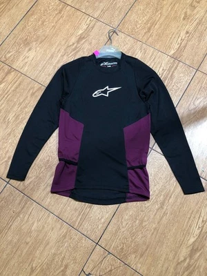 Camiseta deportiva AlpineStars para mujer manga larga negra XS niñas deportes moto enduro Foto 1 de 4