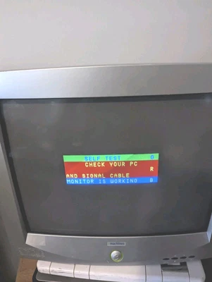 eMachines 786N 17-inch CRT Monitor eView 17s2 Computer Retro Gaming Anti-Glare - Image 1 of 4