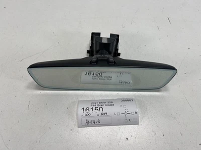 2020-2024 BMW 228i F44 REAR VIEW MIRROR INTERIOR MIRROR W/ AUTO DIM OEM - Image 1 of 4
