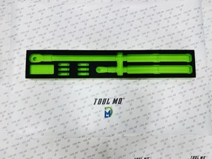 Snap-on Tools USA NEW GREEN Foam Only For 2-Piece Torque Wrench Set ATECHFSET01G - Picture 1 of 14