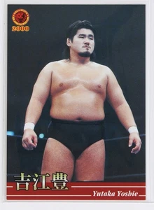 Tarjeta coleccionable Yutaka Yoshie No.15 - 2000 BBM Pro-Wrestling - Imagen 1 de 3