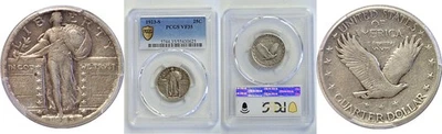 1923-S Standing Liberty Quarter  -  PCGS VF-35 - Image 1 of 3