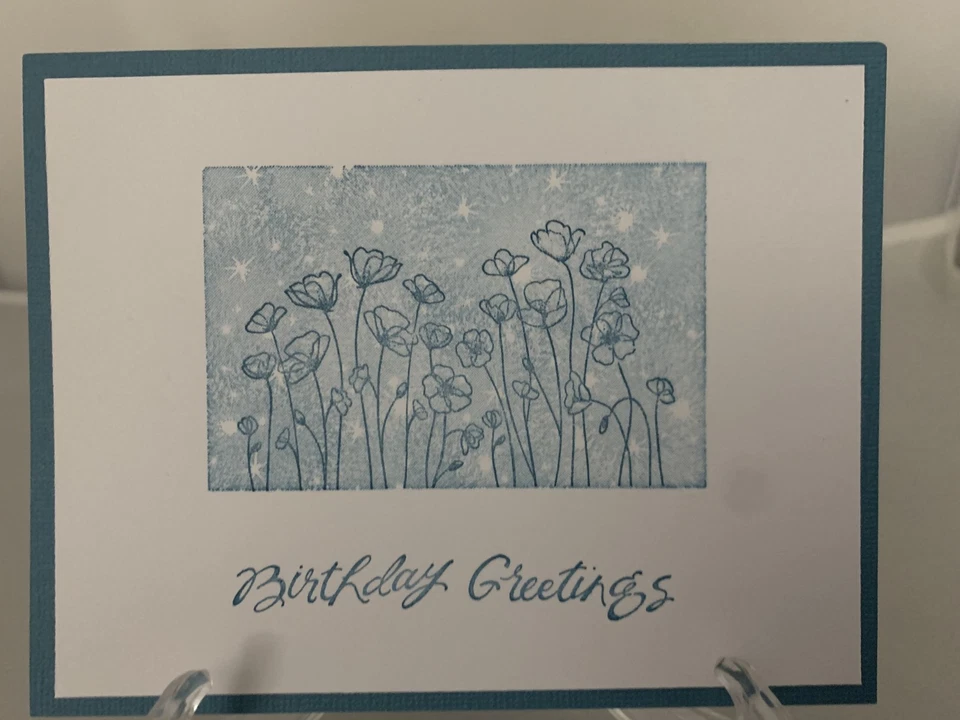 Juego de 4 tarjetas de "Feliz cumpleaños" #39a - Marina Mist Foto 1 de 1