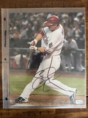 斯蒂芬·德鲁 签约 亚利桑那 Diamonbacks 8 x 10 照片 美国职棒大联盟 认证 — 第 1/4 张图片