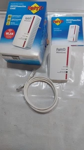 AVM FRITZ! Powerline 1240E Zestaw Wi-Fi (1200 Mb/s, punkt dostępowy WLAN, idealny - Zdjęcie 1 z 4