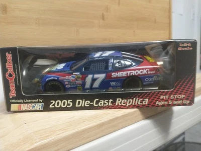 Team Caliber Pit Stop 1/24 NASCAR diecast #17 USG Sheetrock Matt Kenseth 2005 NP - Image 1 of 4