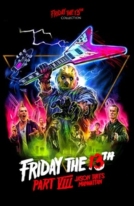 Freitag der 13. Jason nimmt Manhattan 1983 Filmplakat 11 x 17" Jason Voorhees - Bild 1 von 3