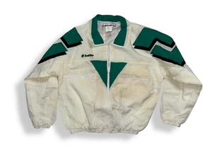 Vtg NOS Lotto Dallas Sidekicks? Full-Zip Windbreaker Jacket *discolored size L - Picture 1 of 4