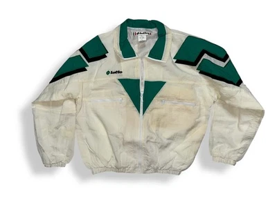 Vtg NOS Lotto Dallas Sidekicks? Full-Zip Windbreaker Jacket *discolored size L - Image 1 of 4