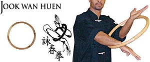 ANELLO RATTAN KUNG FU 45cm WING CHUN JOOK WAN HUEN RING WING KUNG FU CHUNG SIU - Picture 1 of 1