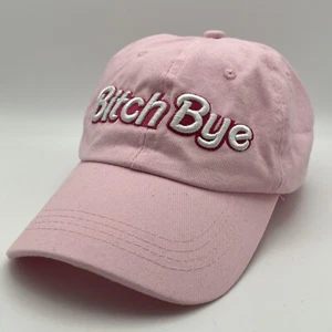 Pink Bitch Bye Gorra Ajustable con Tirantes Sombrero Rue 21 Adulto Barbie Rosa - Imagen 1 de 7