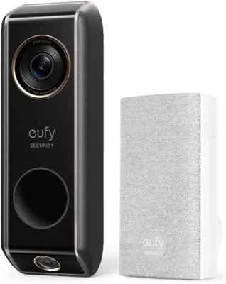 eufy Dual Camera Smart Video Doorbell w/ Chime 2K HDR Security Cam Local Storage - Image 1 of 4