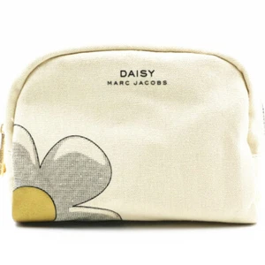 Bolsa/bolsa de cosméticos de maquillaje blanco MARC JACOBS MARGARITA, ¡NUEVO! - Imagen 1 de 5