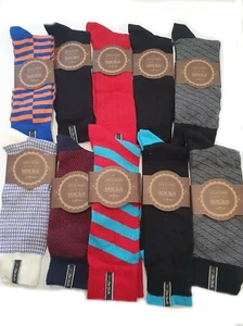 Calcetines de algodón de moda para hombre. Juego de 10 surtidos. - Imagen 1 de 3