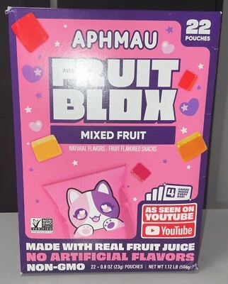 Aphmau Fruit Blox 22er-Pack gemischte Früchte ""WIE AUF YOUTUBE GESEHEN"" USA Import selten