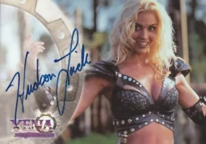 1998 TOPPS XENA WARRIOR PRINCESS HUDSON LEICK AS CALLISTO AUTOGRAPH A4 - Picture 1 of 2