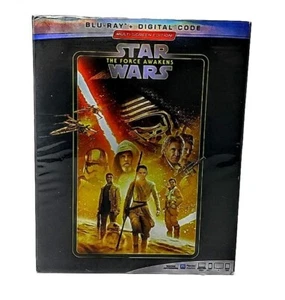 🚀 Star Wars : The Force Awakens Blu-Ray W/Slipcover Like NEW‼ No Digital! - Imagen 1 de 3
