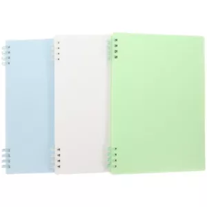 3 Pcs Lined Notebook Spiral Memo Pads Small Notepads - Picture 1 of 12