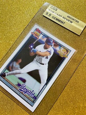 1991 TOPPS DESERT SHIELD DANNY TARTABULL #90 40 YEARS CGS 9.5 RAW STORE READ - Image 1 of 4