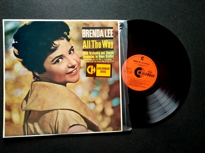 BRENDA LEE ALL THE WAY LP RECORD EX CALENDAR AUSTRA;IA - Image 1 of 2
