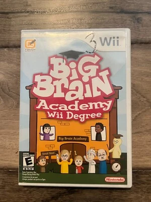 Big Brain Academy: Wii Degree (Nintendo Wii, 2007) CIB - Image 1 of 4