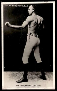 1940-70 Boxing News Photos #3 Bob Fitzsimmons VG - Picture 1 of 2