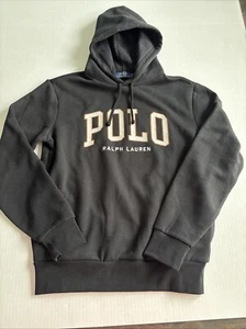 Polo Ralph Lauren Para Hombre Polo Universitario Logo Cosido Pullover Sudadera con Capucha Nuevo con Etiquetas - Imagen 1 de 5