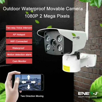 Movable Outdoor Wireless WiFi Premium IP Camera App Controled 2 Way Audio 240V - Image 1 of 4