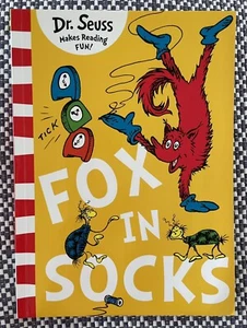 FOX IN SOCKS - Dr. Seuss - (PB 2016) - Picture 1 of 12