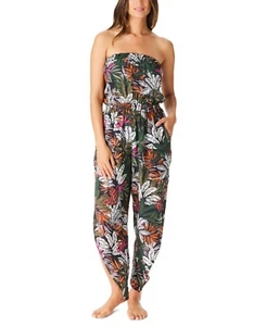 Bar Iii Women's La Planta Tube Jumpsuit in Tropical Jungle Print Size Small NWT - Picture 1 of 1