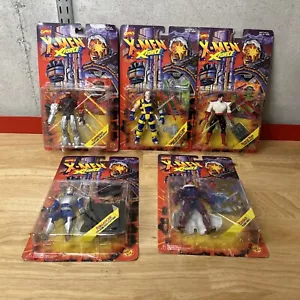 Vtg Toybiz Xmen Xforce Action Figure Lot New In Box 90s Cable 5 Figures - Picture 1 of 10