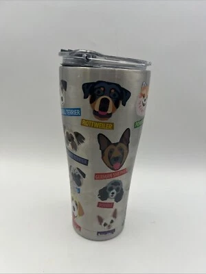 Vaso de viaje de acero inoxidable Tervis de 20 oz para perros con tapa de vacío Foto 1 de 4