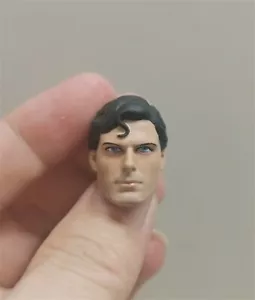 1/12 Scale Man Male Head Fit DIY 6in Model Toys Christopher Reeve Action Figures - Picture 1 of 3