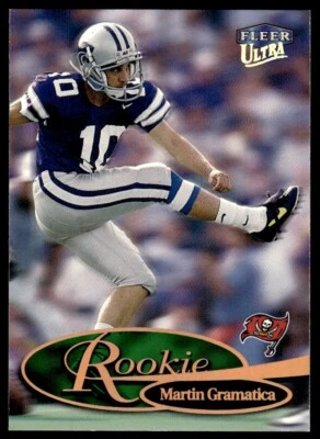 1999 FLEER ULTRA ROOKIE Martin Gramatica Rookie Tampa Bay Buccaneers #292R R179 - Image 1 of 2