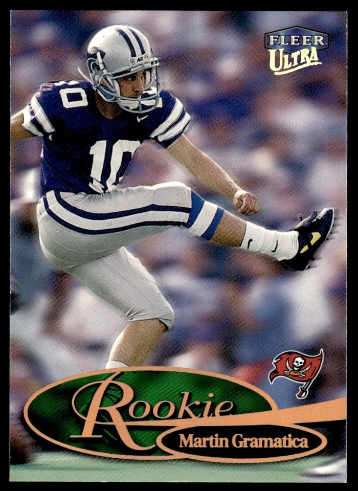 1999 FLEER ULTRA ROOKIE Martin Gramatica Rookie Tampa Bay Buccaneers #292R R179 - Image 1 of 2