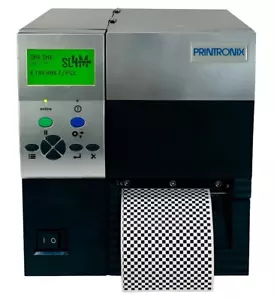 TESTED Printronix SL/T4M Industrial Thermal Transfer Label Printer LAN USB - Picture 1 of 12