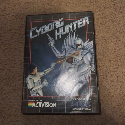 Cyborg Hunter Sega Master System 1988 game, case & cover art - Image 1 of 3
