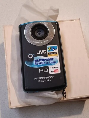 JVC Memory Camera 3" touch screen waterproof w/ audio recording model GC-WP10AU  - Image 1 of 4