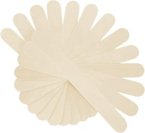 50 Pcs Jumbo Wooden Craft Sticks Wooden Popsicle Craft Sticks Stick 6” Long - Picture 1 of 4