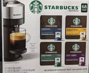 Starbucks By Nespresso - Capsules - Nespresso Vertuo - Variety Pack - 68 ct - Picture 1 of 3