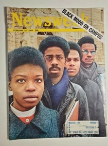 Vintage Newsweek Magazine February 10, 1969: Black Mood On Campus - Picture 1 of 12