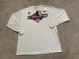 NWT 04 Boston Red Sox World Series Champions Mens Sz XL White MLB Baseball - Picture 1 of 8