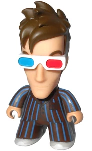 Doctor who The TENTH DOCTOR 10th 3D glasses spectacls titans vinyl David Tennant - Picture 1 of 1